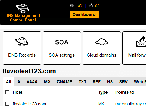 Servidor DNS lucanet.com.br